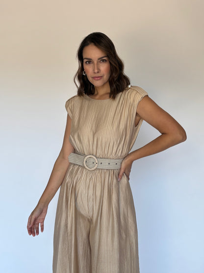 JUMPSUIT BEIGE M5828