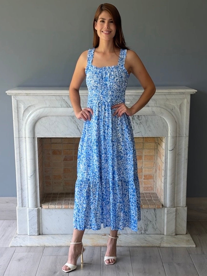 VESTIDO AZUL Y8536