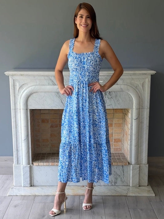 VESTIDO AZUL Y8536