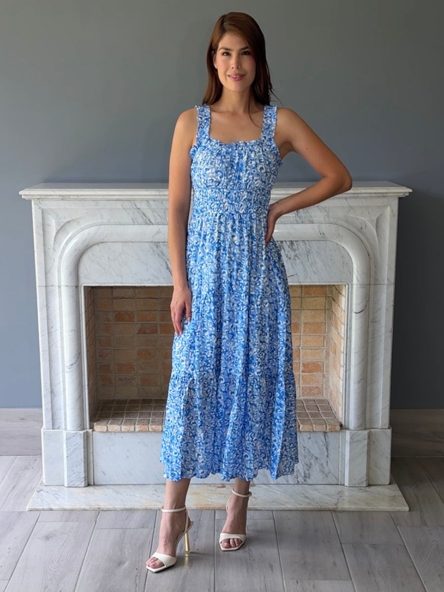 VESTIDO AZUL Y8536