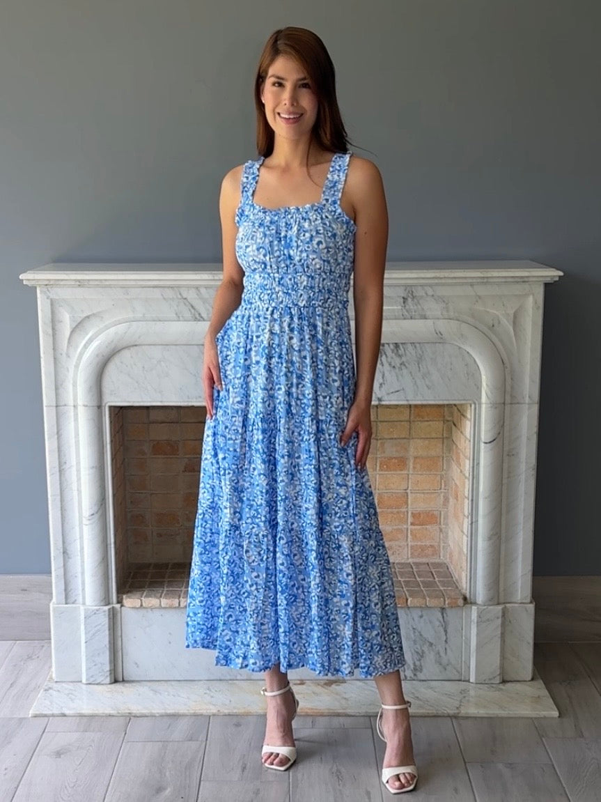 VESTIDO AZUL Y8536