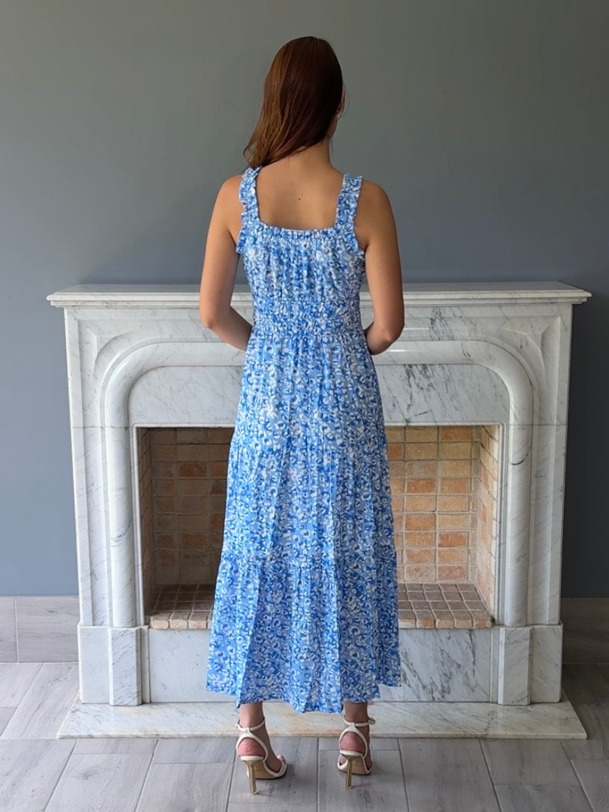 VESTIDO AZUL Y8536
