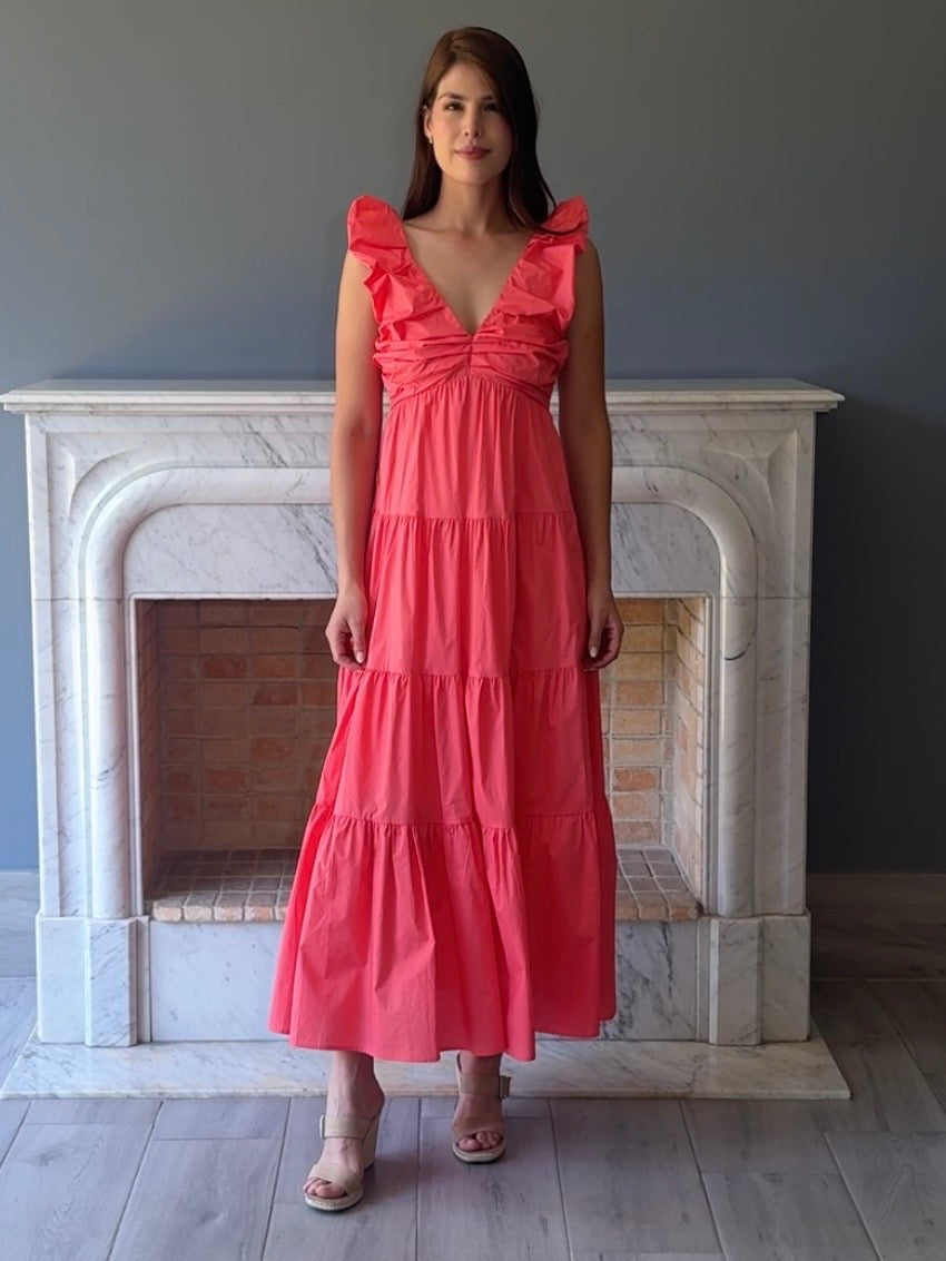 VESTIDO CORAL 96543