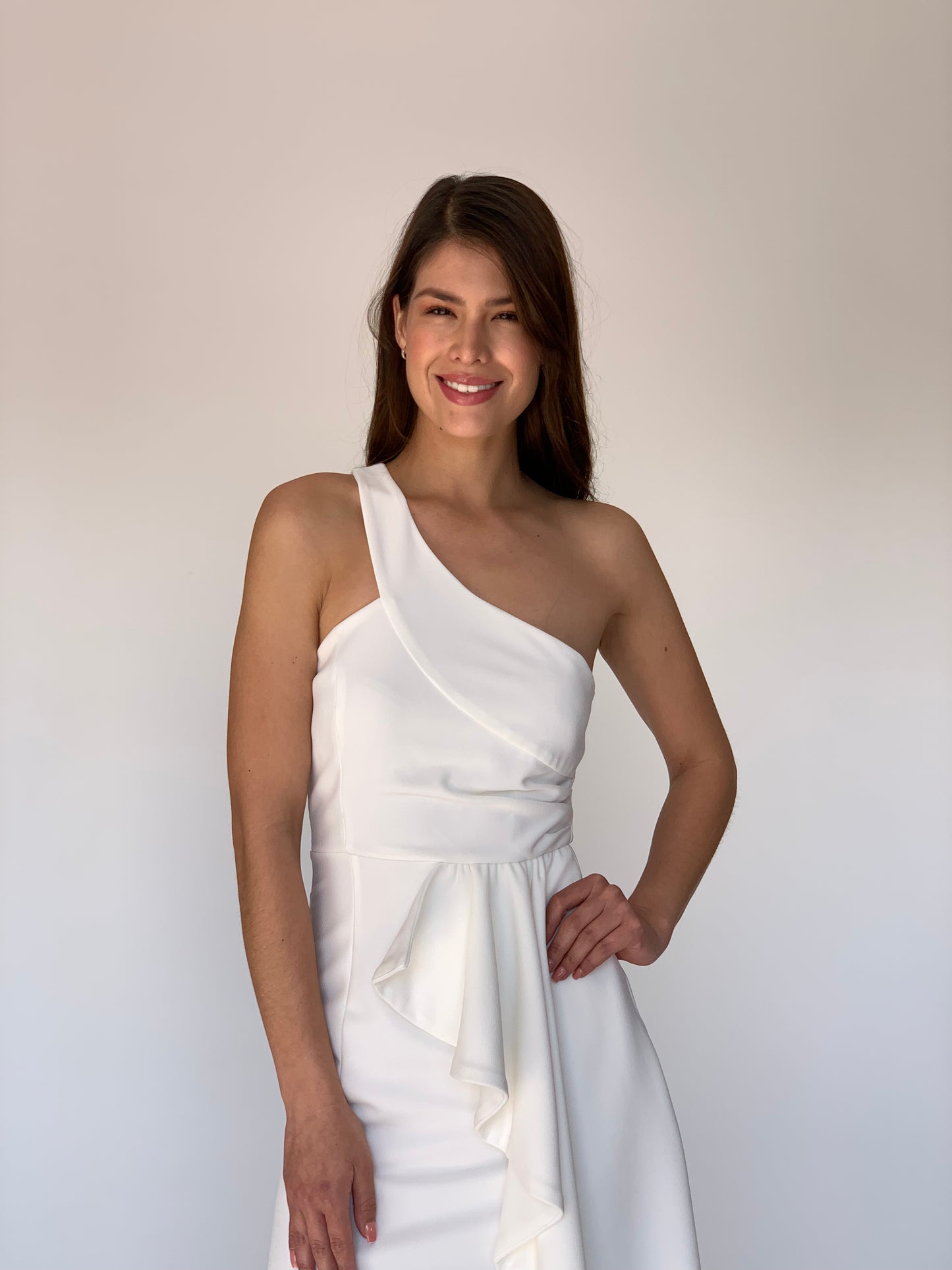 VESTIDO BLANCO LD5502