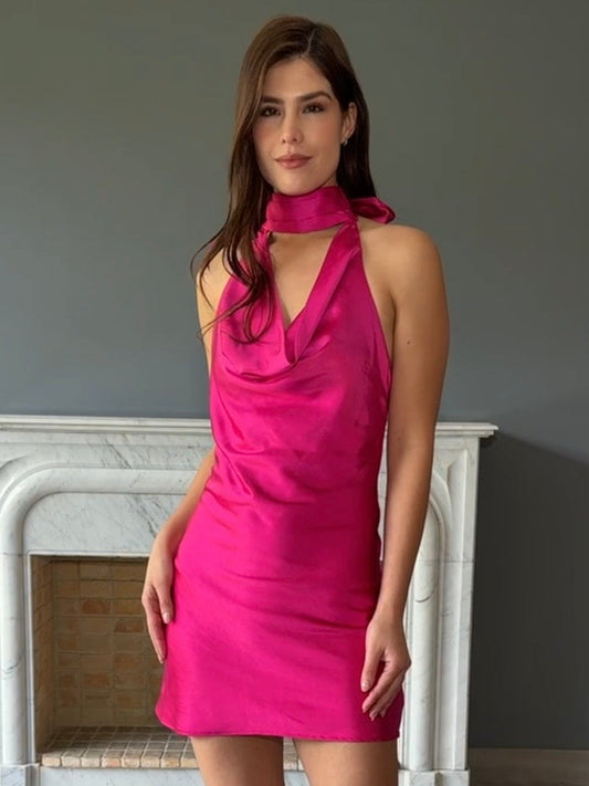 VESTIDO ROSA D8527