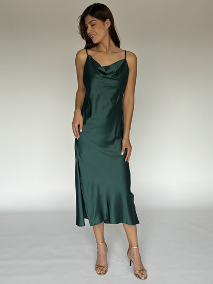 VESTIDO VERDE Y2917