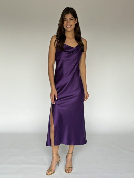 VESTIDO MORADO Y2617