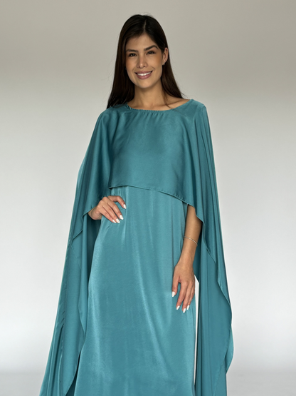 VESTIDO VERDE C3401