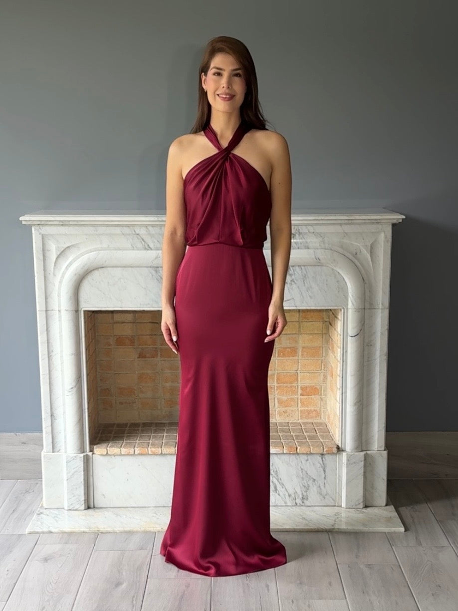 VESTIDO LARGO TINTO M2277