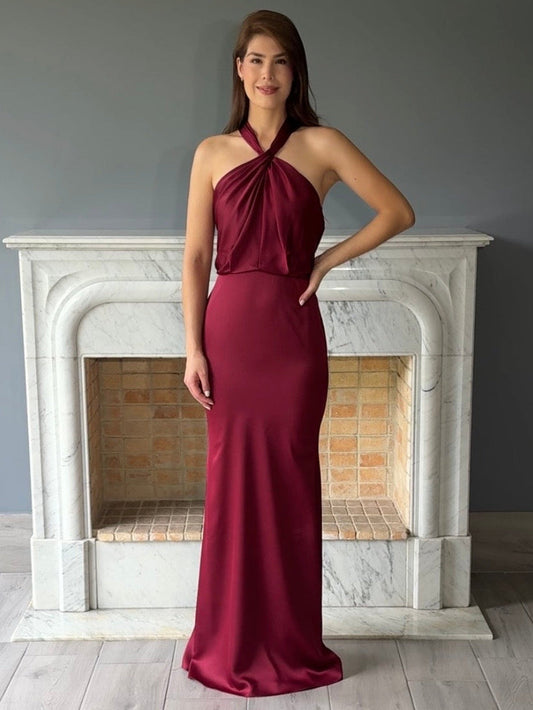 VESTIDO LARGO TINTO M2277