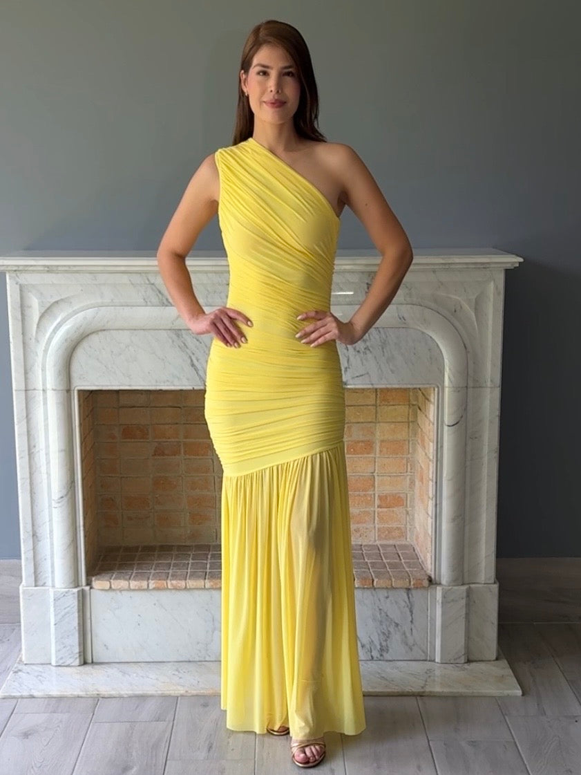 VESTIDO AMARILLO 5535