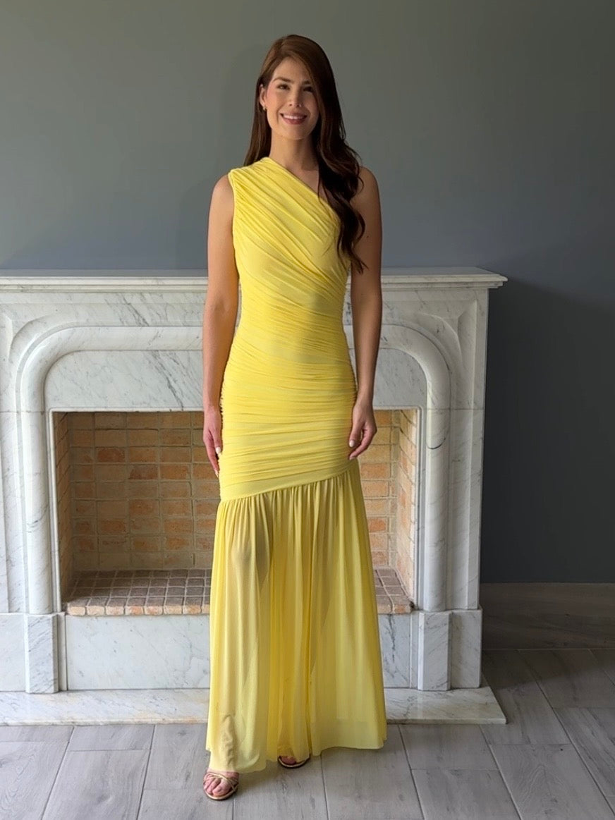 VESTIDO AMARILLO 5535