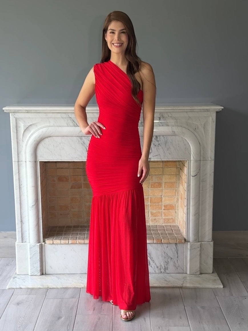 VESTIDO ROJO 5335