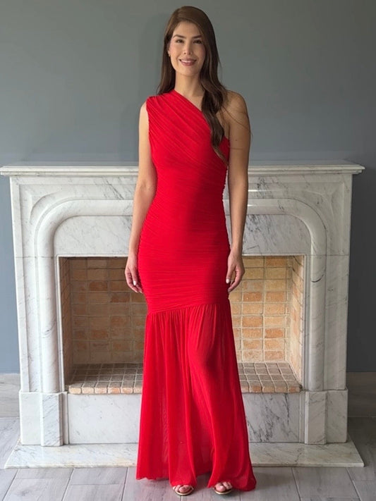 VESTIDO ROJO 5535