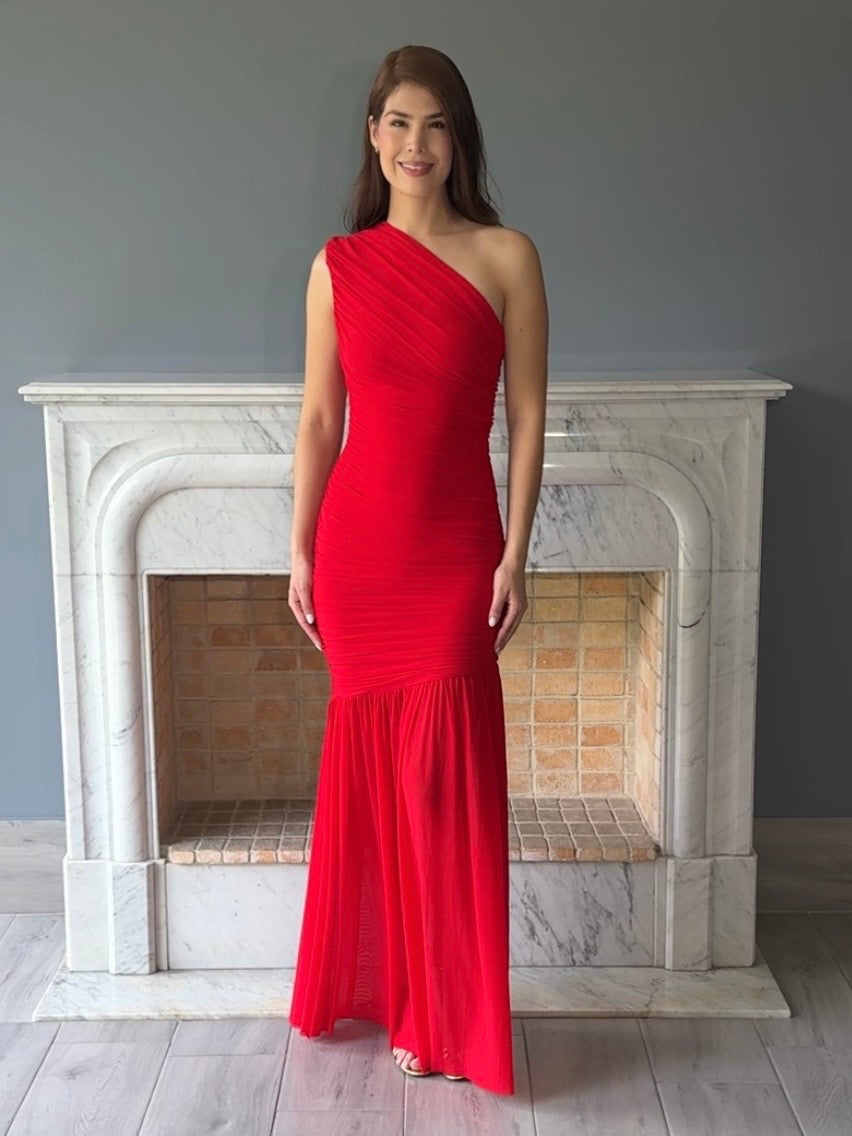 VESTIDO ROJO 5335