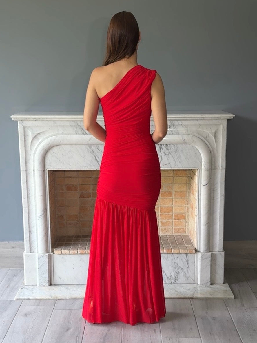 VESTIDO ROJO 5335