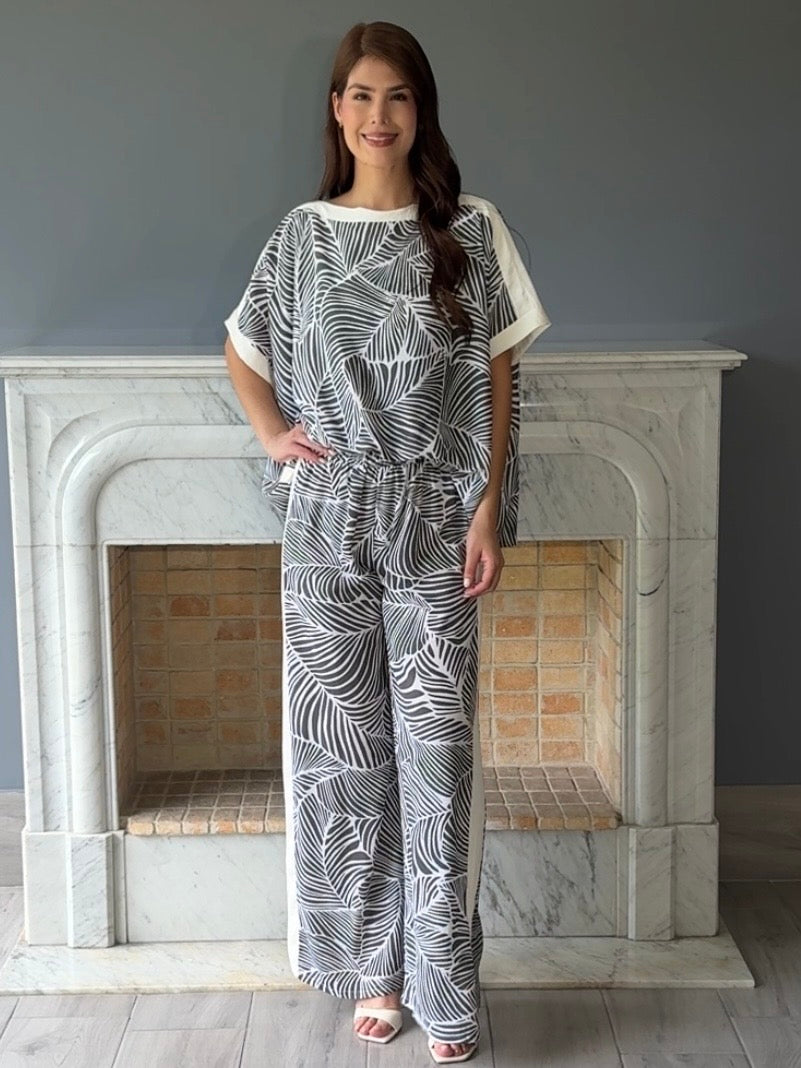 SET ESTAMPADO GRIS P8634