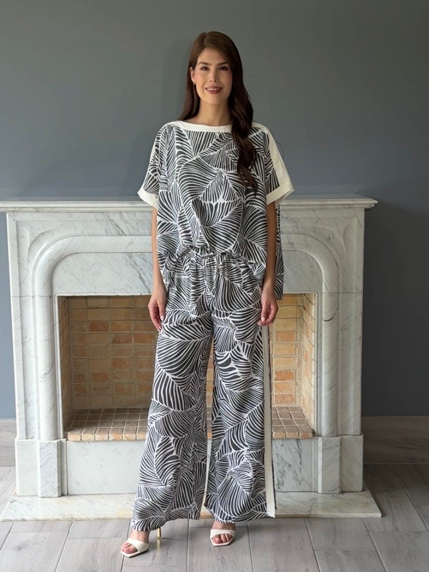 SET ESTAMPADO GRIS P8634