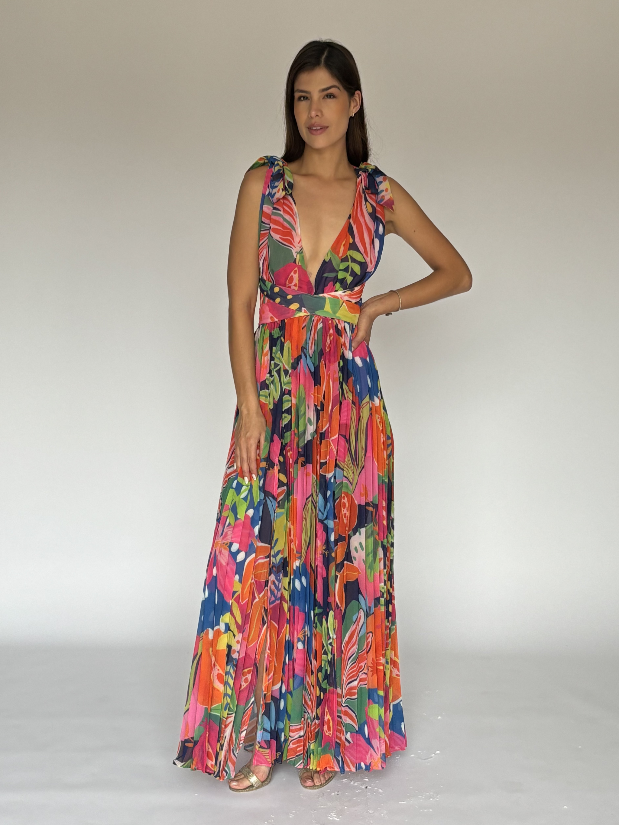 VESTIDO ESTAMPADO LD10257