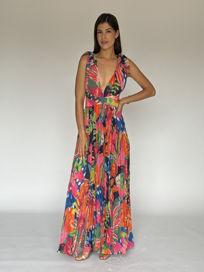 VESTIDO ESTAMPADO LD10257
