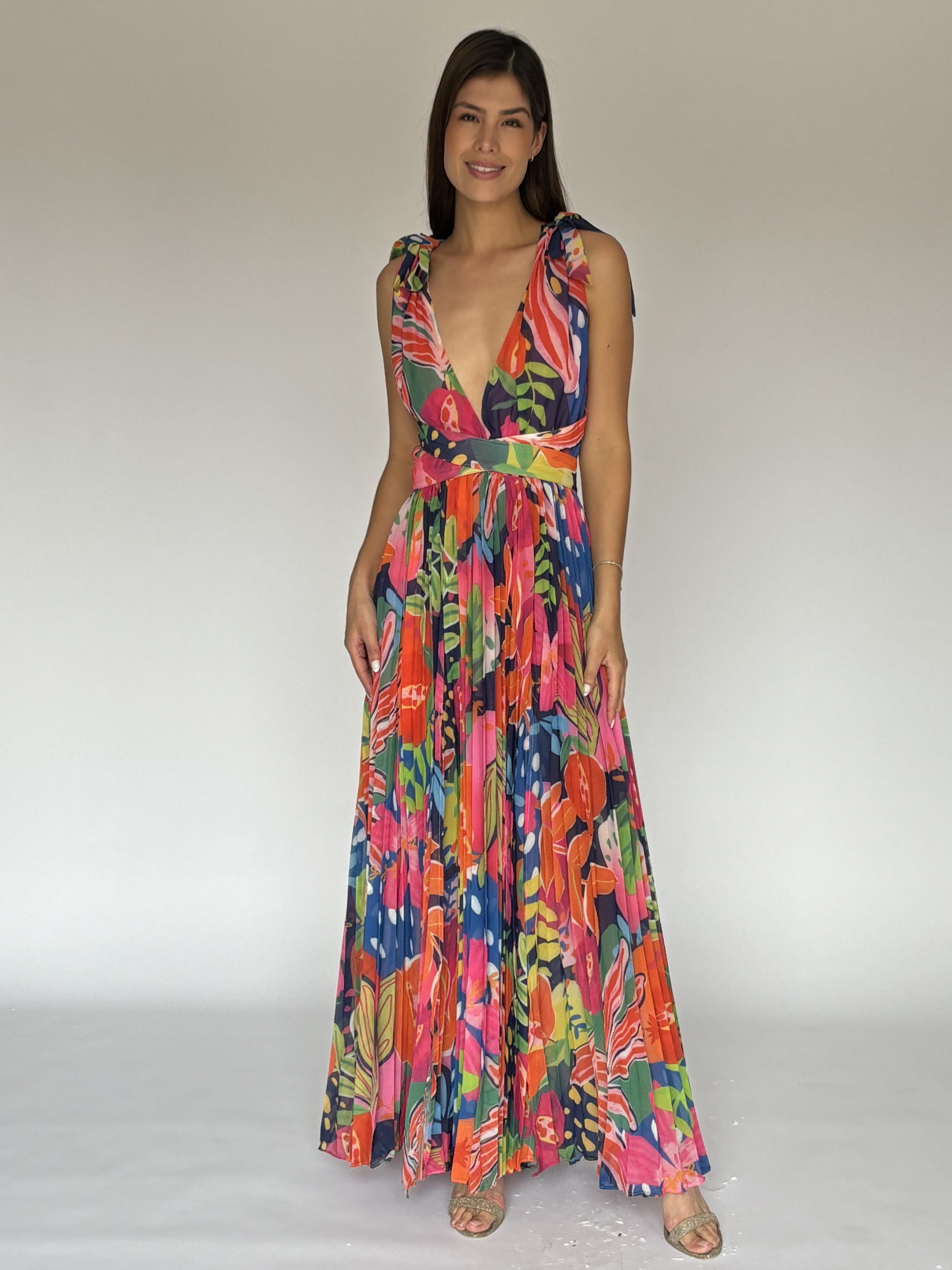 VESTIDO ESTAMPADO LD10257