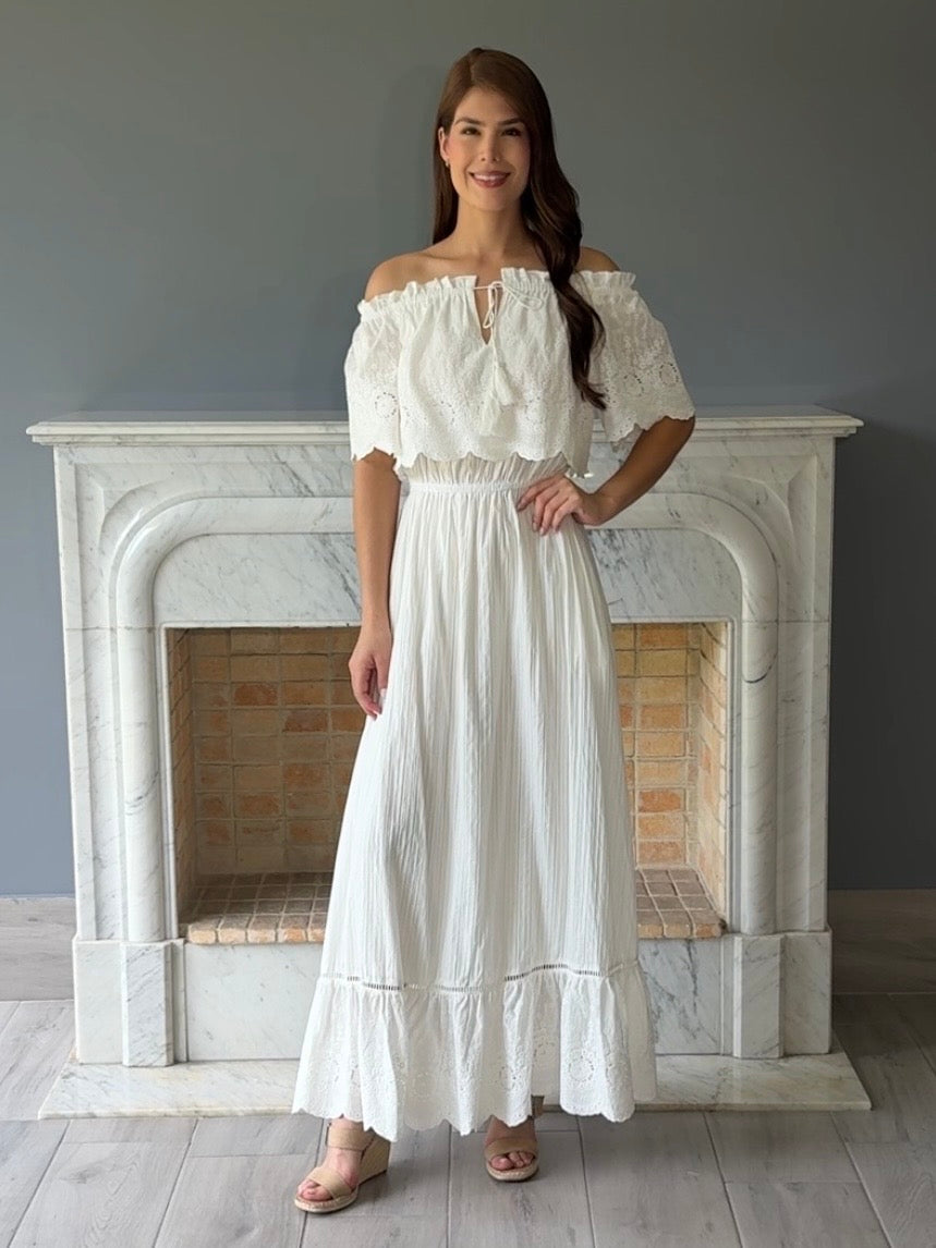 VESTIDO BLANCO 1303