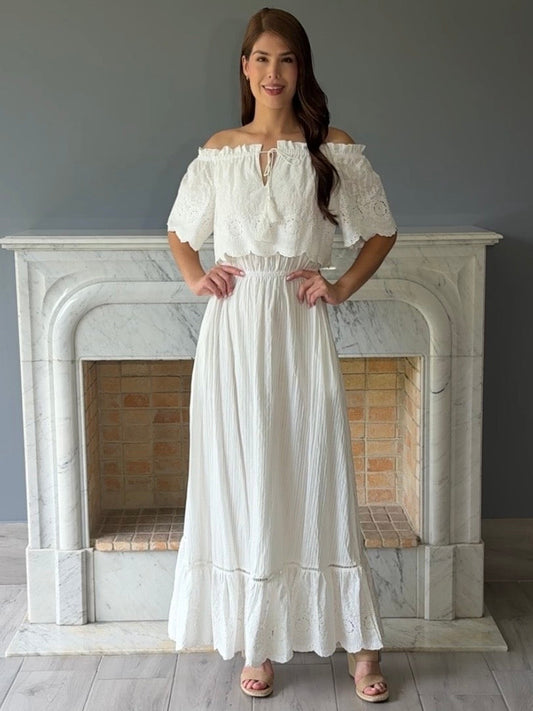 VESTIDO BLANCO 1303
