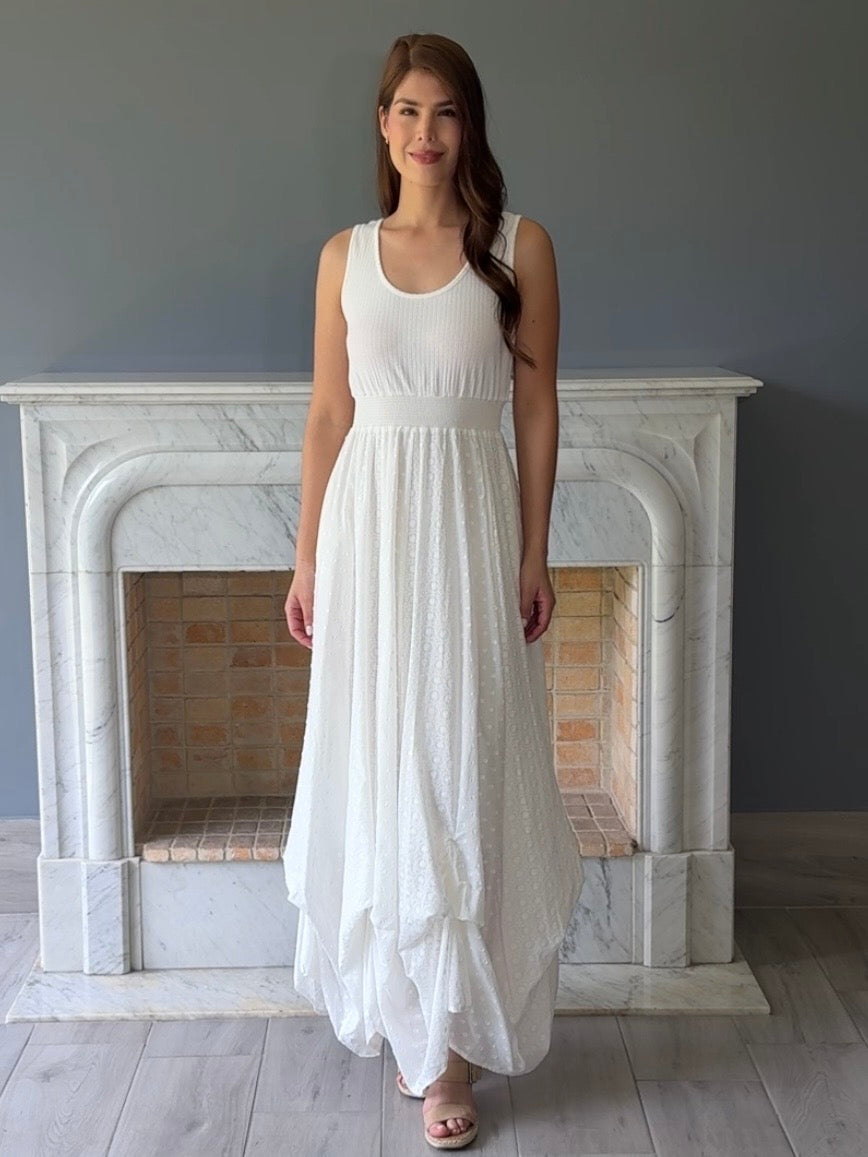 VESTIDO BLANCO 684