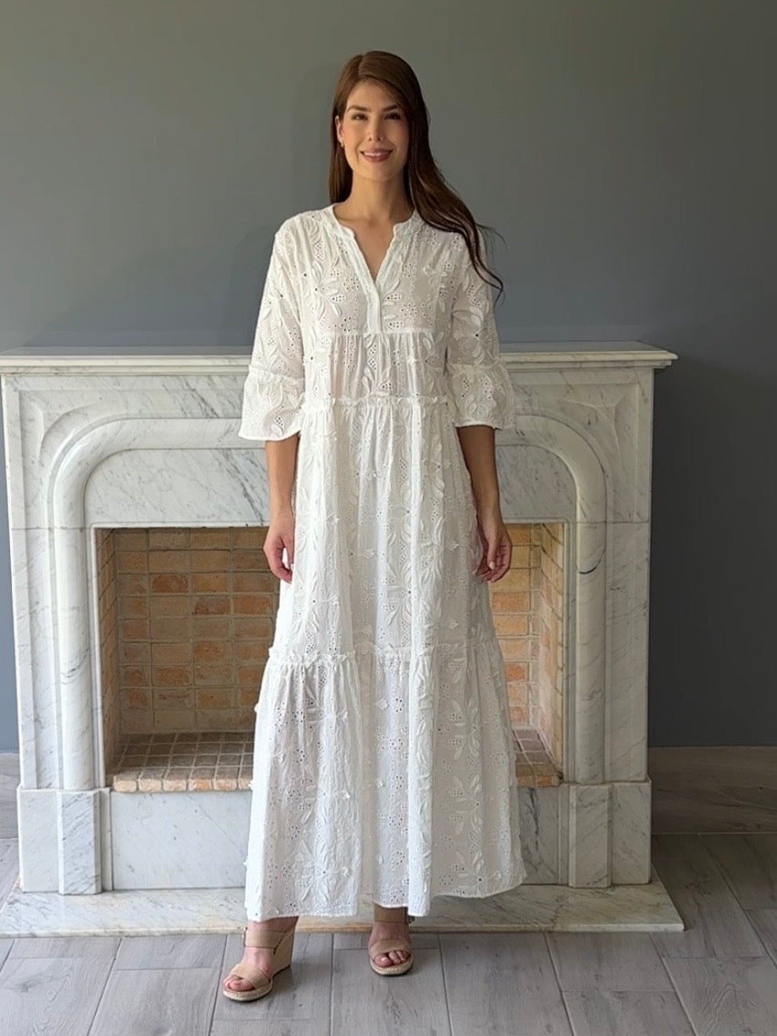 VESTIDO BLANCO 1421