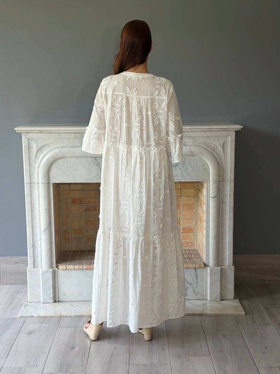 VESTIDO BLANCO 1421