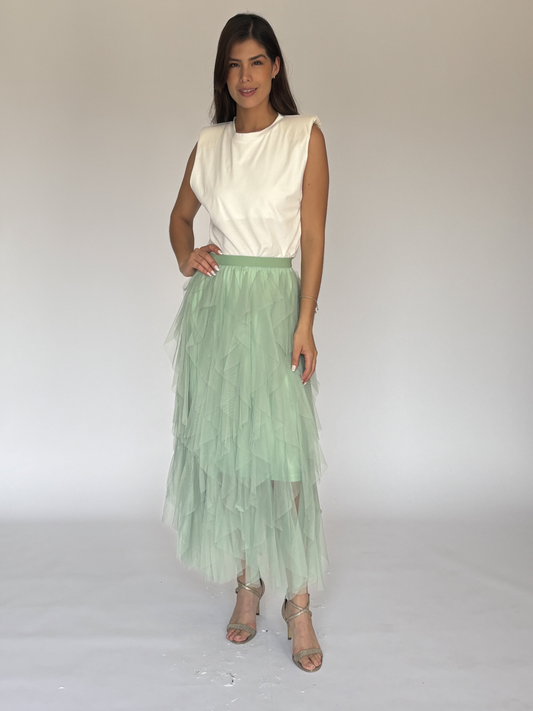 FALDA VERDE 8188