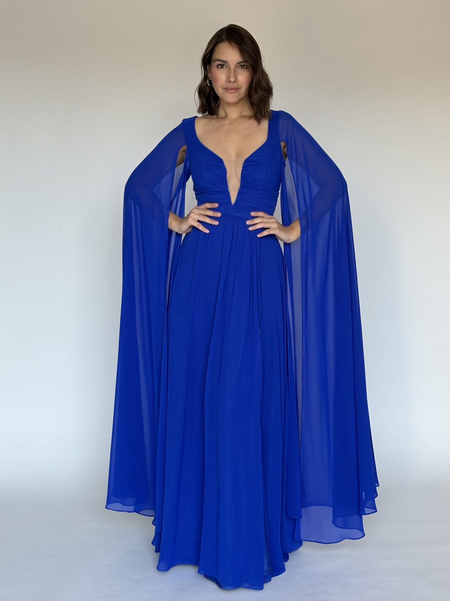 VESTIDO AZUL 7706