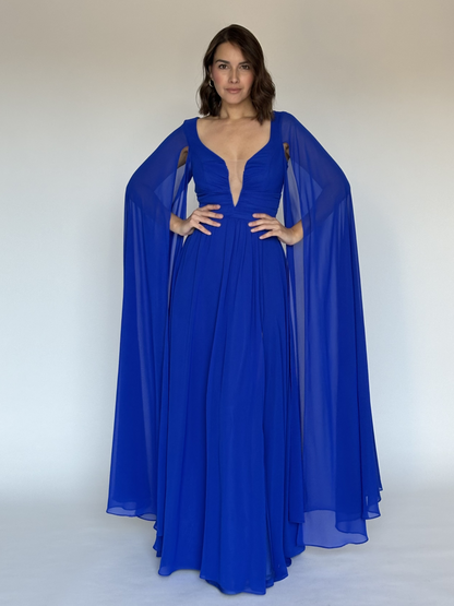 VESTIDO AZUL 7706