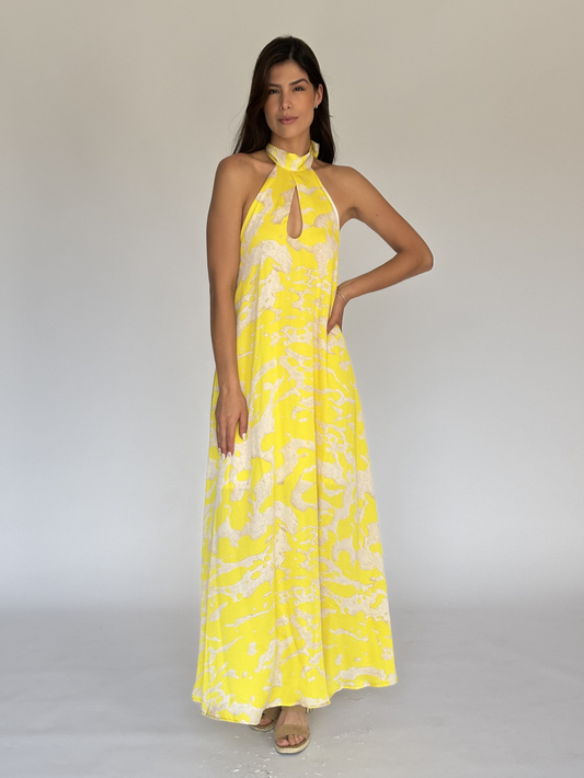 VESTIDO ESTAMPADO D9012