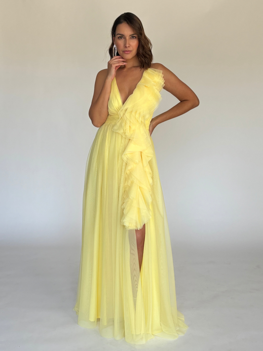 VESTIDO AMARILLO 507827