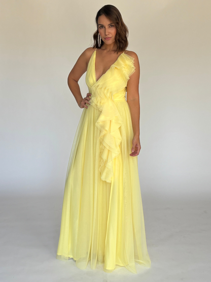 VESTIDO AMARILLO 507827