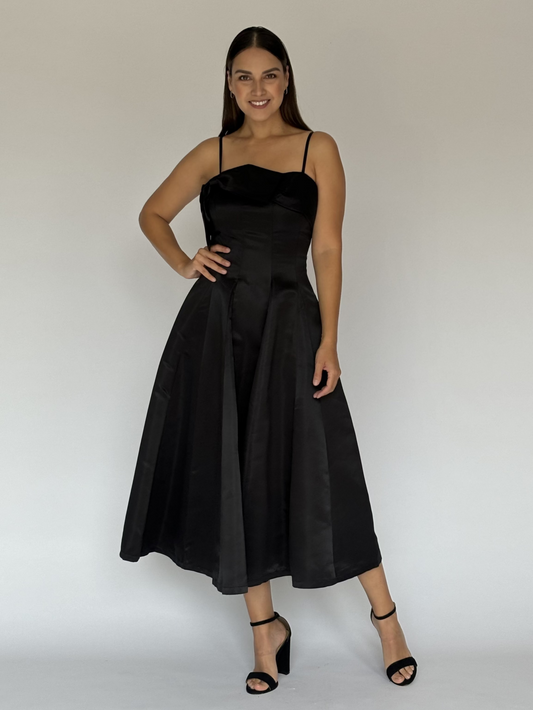 VESTIDO NEGRO 15391