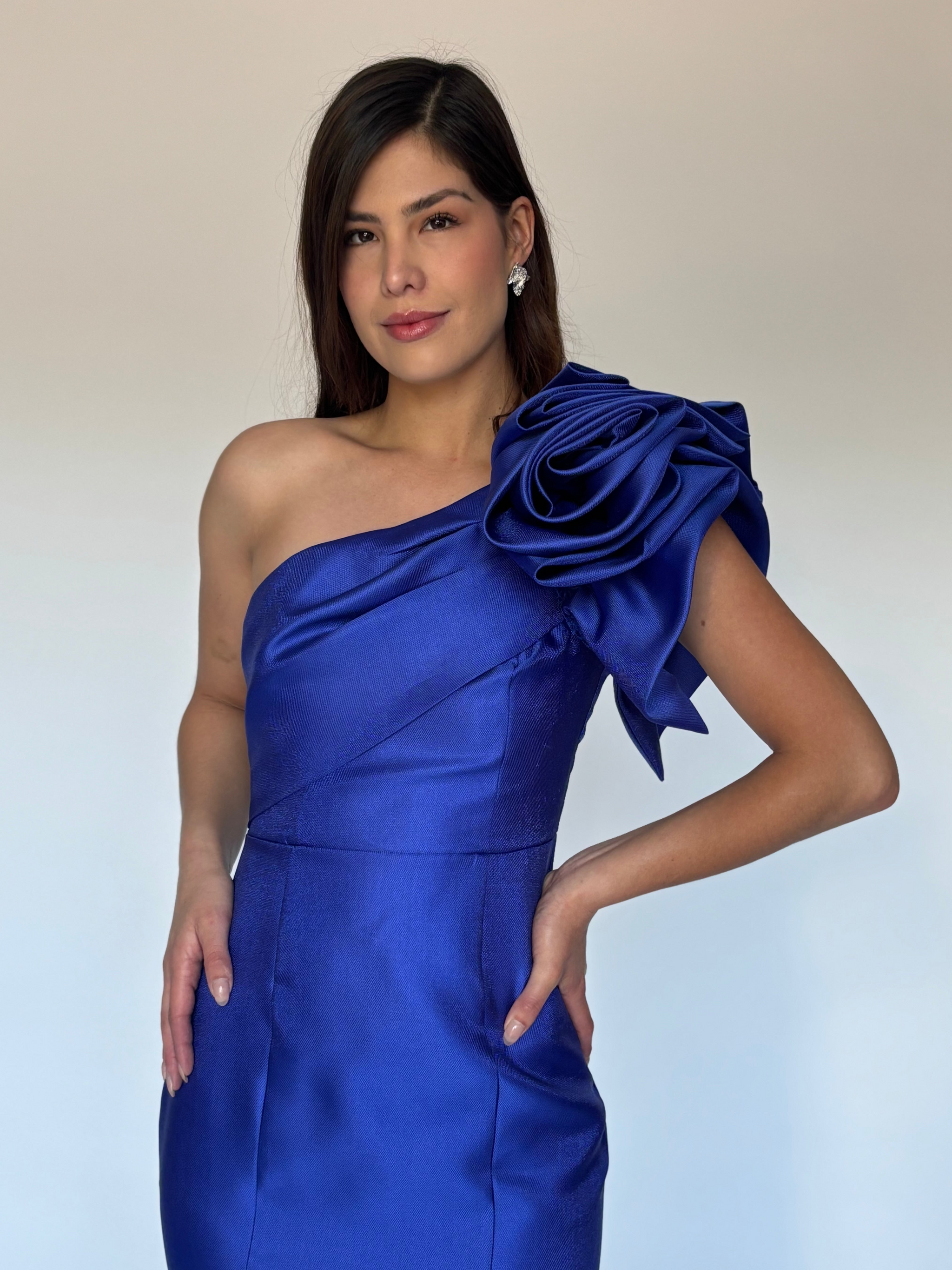 VESTIDO AZUL 22543