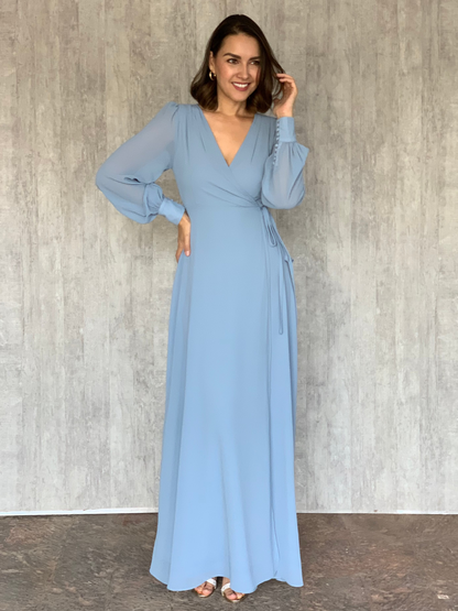 VESTIDO AZUL 19108