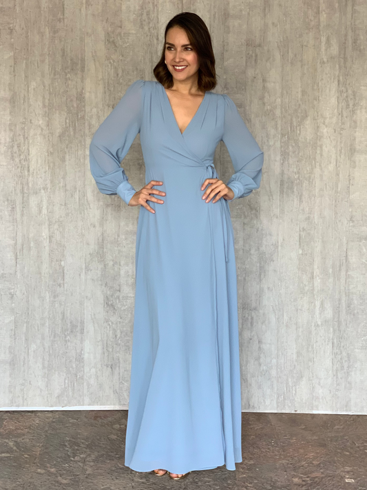 VESTIDO AZUL 19108