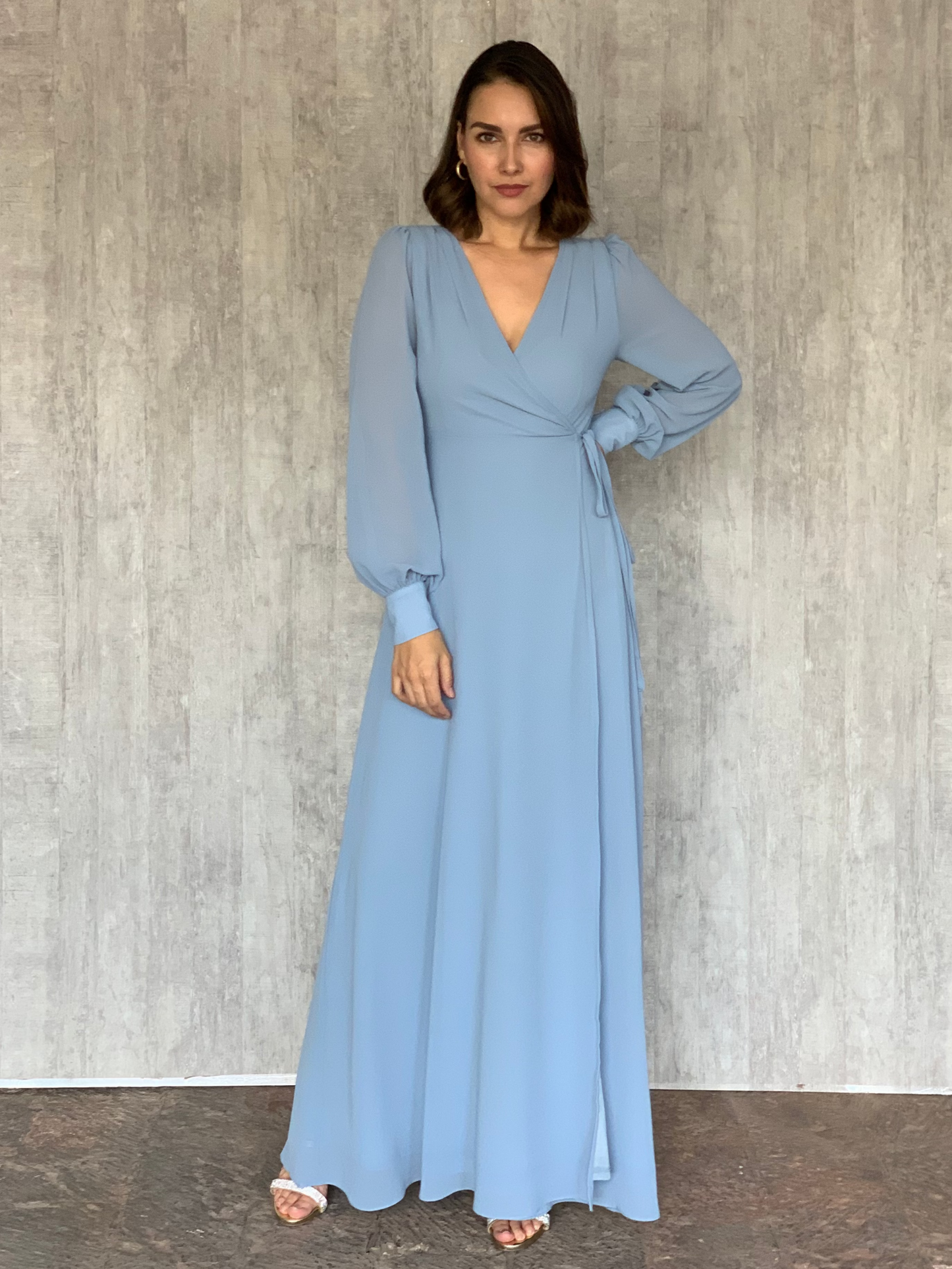 VESTIDO AZUL 19108