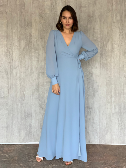 VESTIDO AZUL 19108