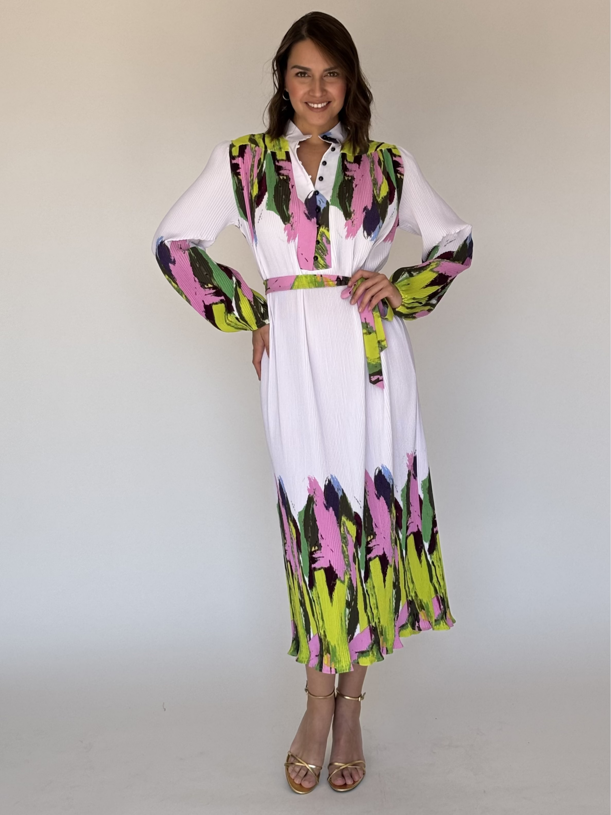 VESTIDO MIDI LC3313