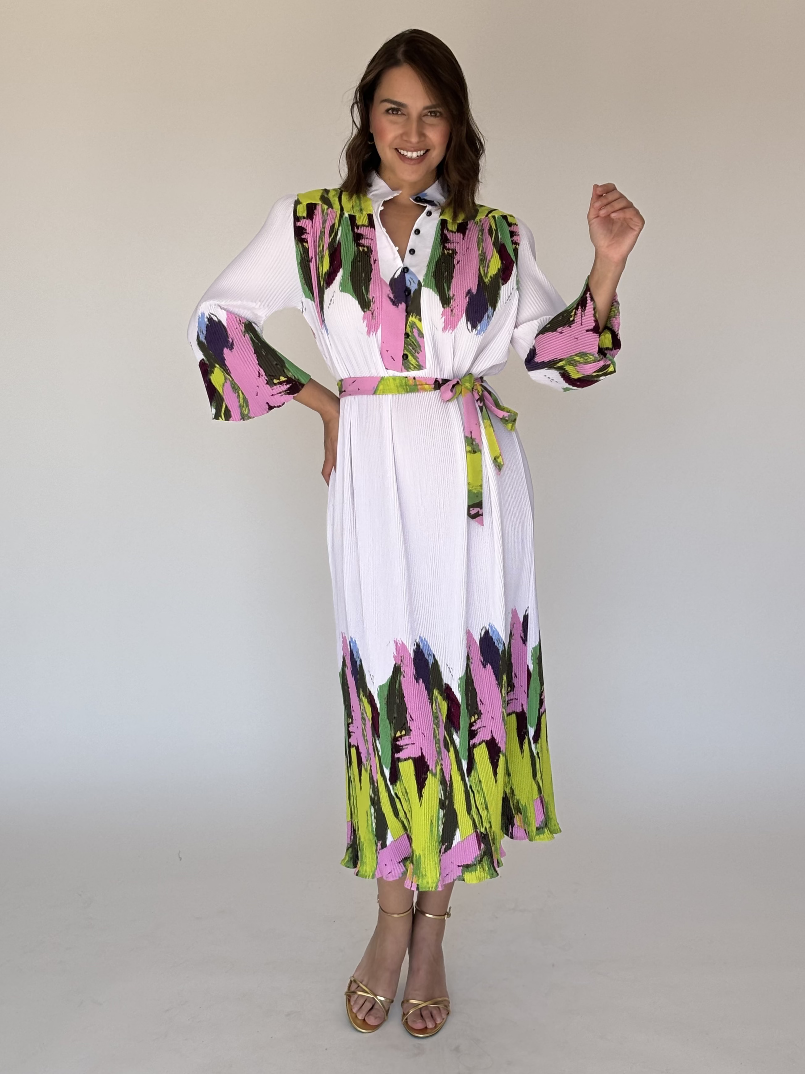 VESTIDO MIDI LC3313