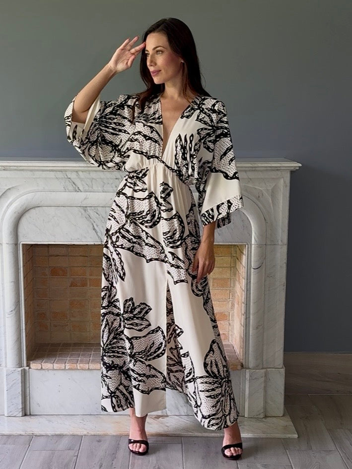 VESTIDO ESTAMPADO D9380