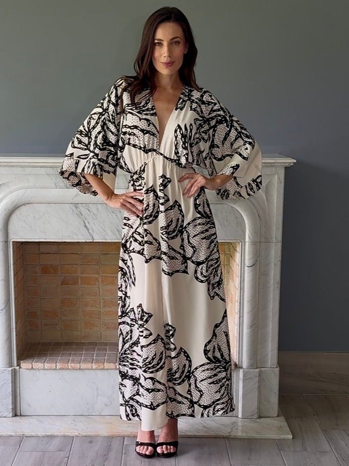 VESTIDO ESTAMPADO D9380