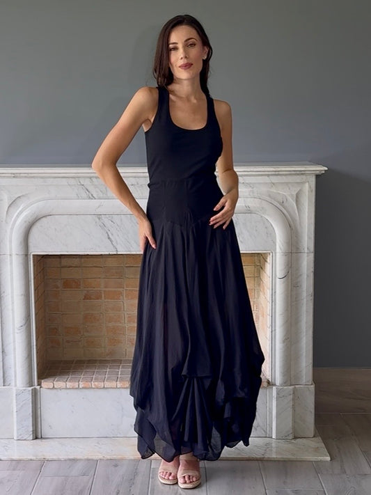 VESTIDO  NEGRO 91017