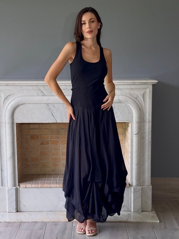 VESTIDO  NEGRO 91017
