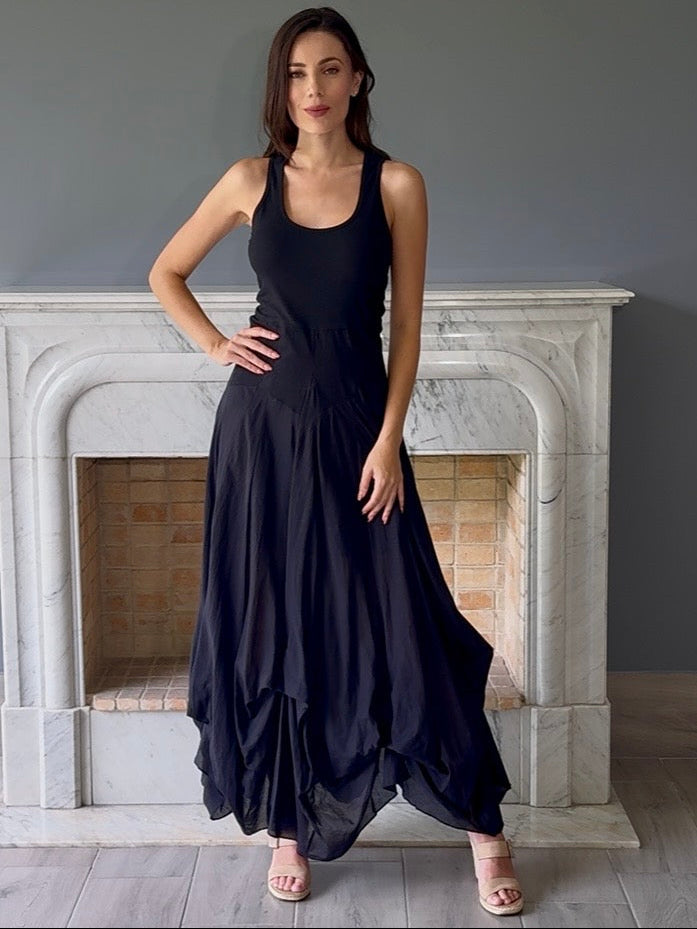 VESTIDO  NEGRO 91017
