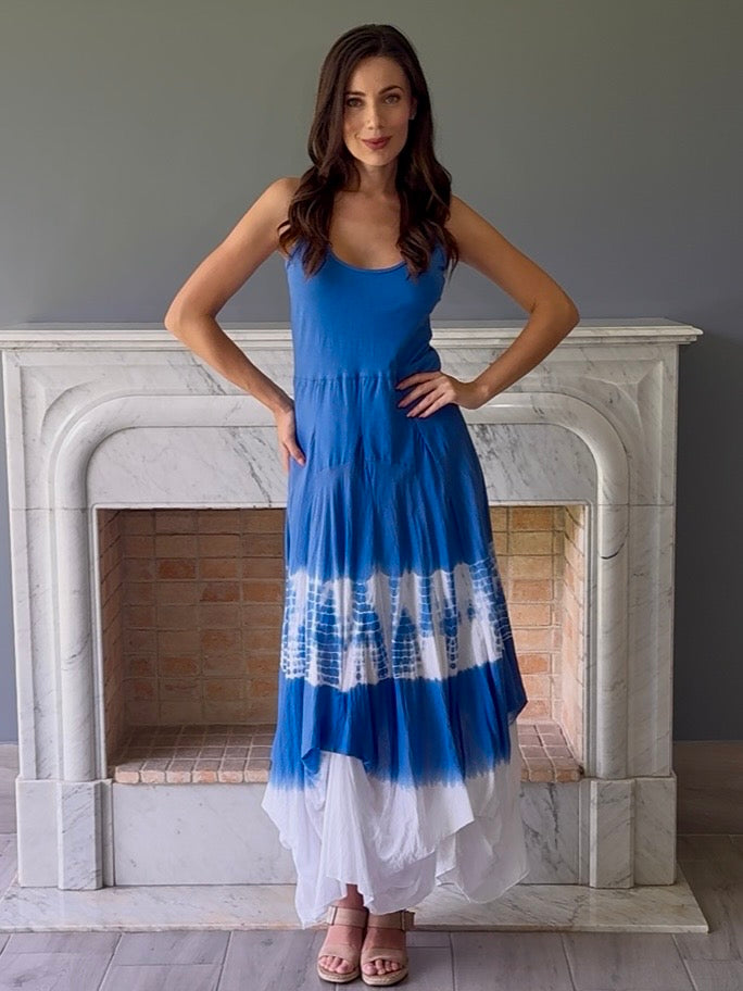 VESTIDO AZUL 91017
